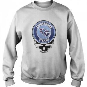 Tennessee Titans Football Skull Sweatshirt